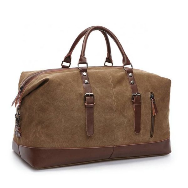 Canvas Travel Tote Duffel Bag