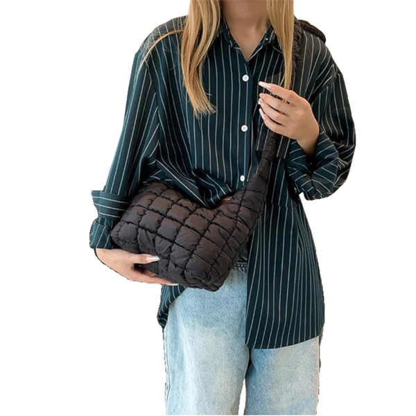 Cloud Pleated Casual Large-Capacity Cross-body Bag