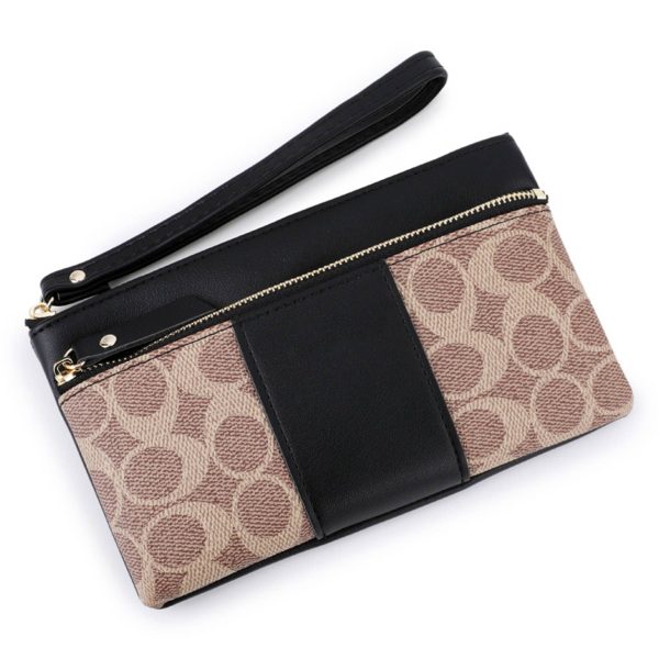 PU Exquisite Retro Zip Wallet