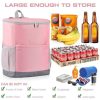 Double-shoulder cooler insulated bag