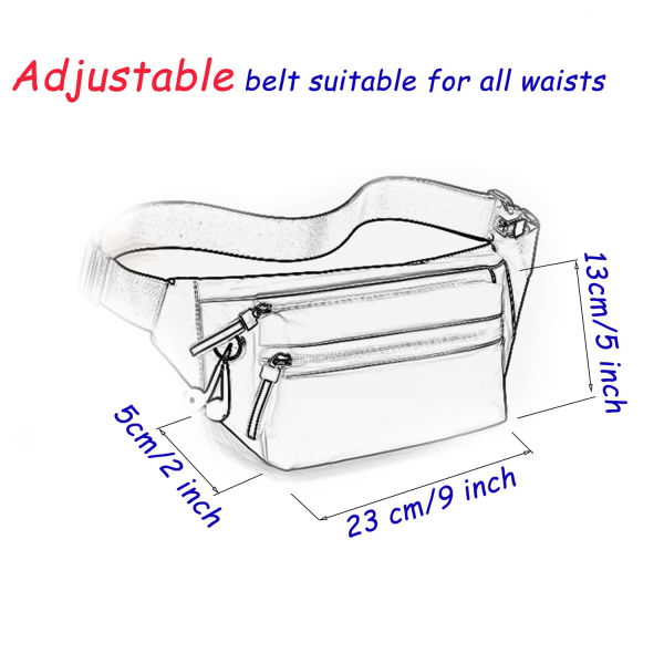 Running Waist Waterproof Bag