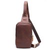 Genuine Leather Sling Bag for Men Crossbody