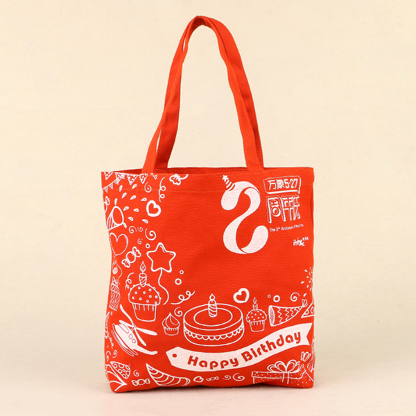 Reusable Grocery Shopping Canvas Tote Bag