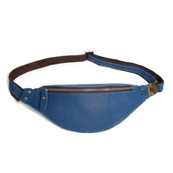 Small Leather Waist Bag