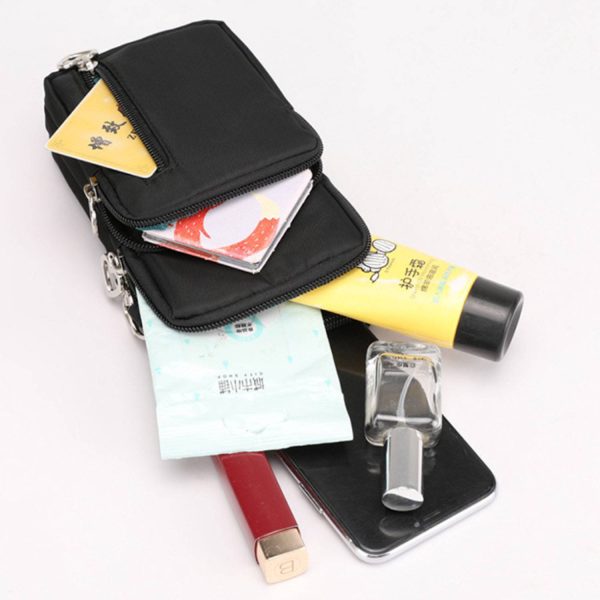 Nylon Mini Phone Crossbody Bag