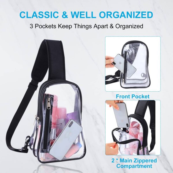 Clear Crossbody Fanny Pack Chest Bag