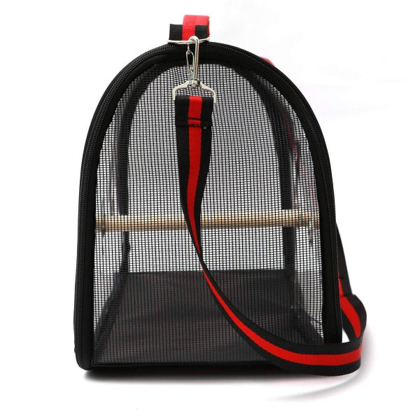 Portable Breathable Transparent Cage Bird Carrier Bag