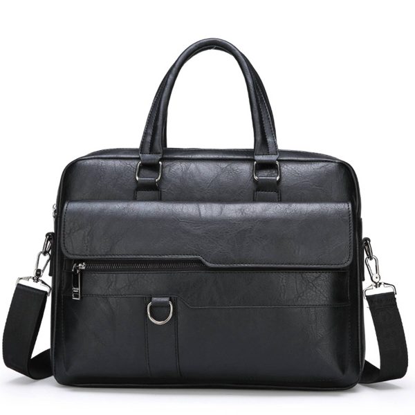 PU Men's Business Crossbody Bag