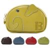 Dermis elephant coin wallet handbag