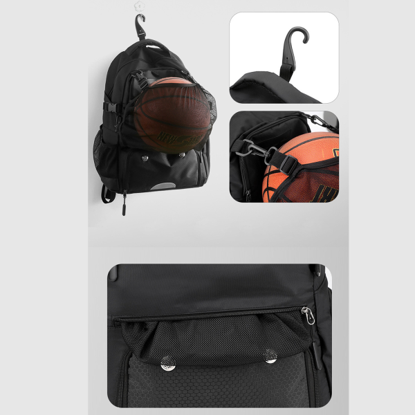 Basketball Backpack with Ball Compartment