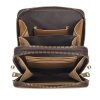 Genuine Leather Men's Casual Small Square Bag