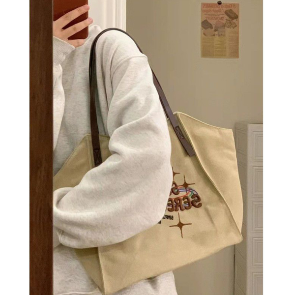 Casual All-In-One Canvas Tote Bag