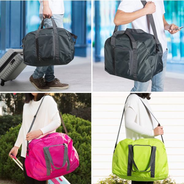 Polyester Lightweight Foldable Travel Duffel Bag