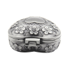 Classic Vintage Antique Heart Shape Jewelry Box