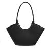 Genuine Leather premium basket tote bag for women