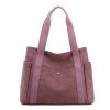 Canvas Multi-pocket Tote bags for women