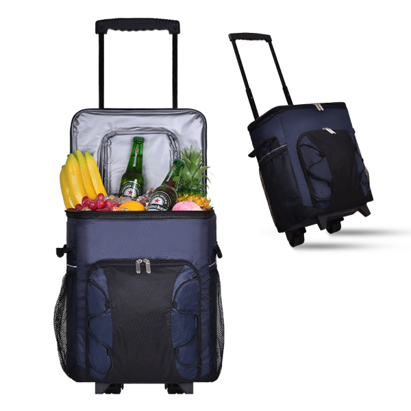 Wheels Rolling Picnic Cooler Bag