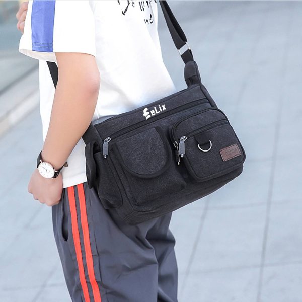 Canvas Shoulder Bag