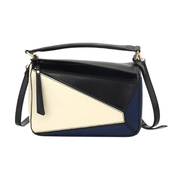 PU Contrast Crossbody Handbags Shoulder Bag For Women