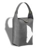 Portable PU Leather Hanging Car Tissue Bag