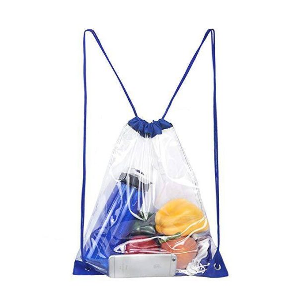 PVC Clear Drawstring Backpack