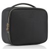Pu Leather Storage Adjustable Dividers Brushes Cosmetic bag
