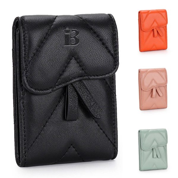 Genuine Leather Multi-card 2-in-1 driver's license wallet