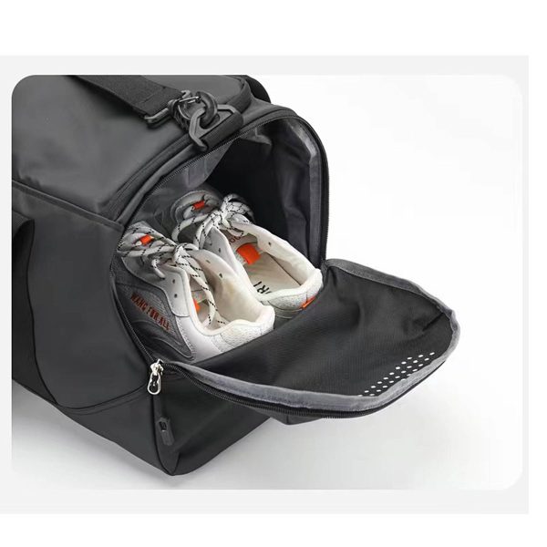 Gym Duffel Bag with Shoes Compartment and Wet Pocket