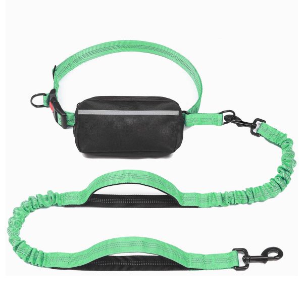 Stretching Dog Leash W/ Waist Bag