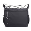 Nylon Multicolor High Capacity Crossbody Bag