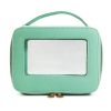 PU Leather Clear Portable Makeup Bag