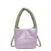 Splice PU Leather Portable Crossbody Bag