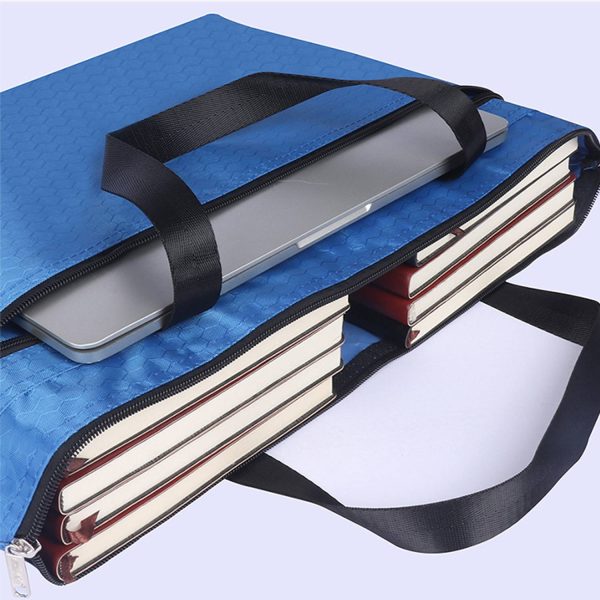 A3 Handheld Zipper Document Bag