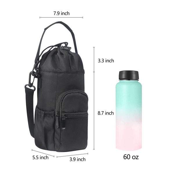 Water Bottle Carrier Crossbody Bag