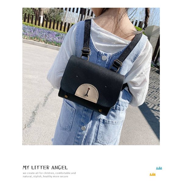PU Cute Bear Versatile Kids Backpack
