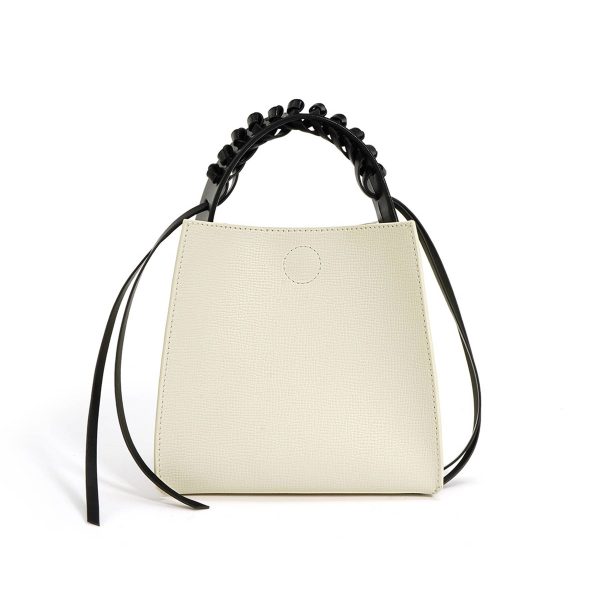 Genuine Leather Vintage hand-held cross-body tote bag
