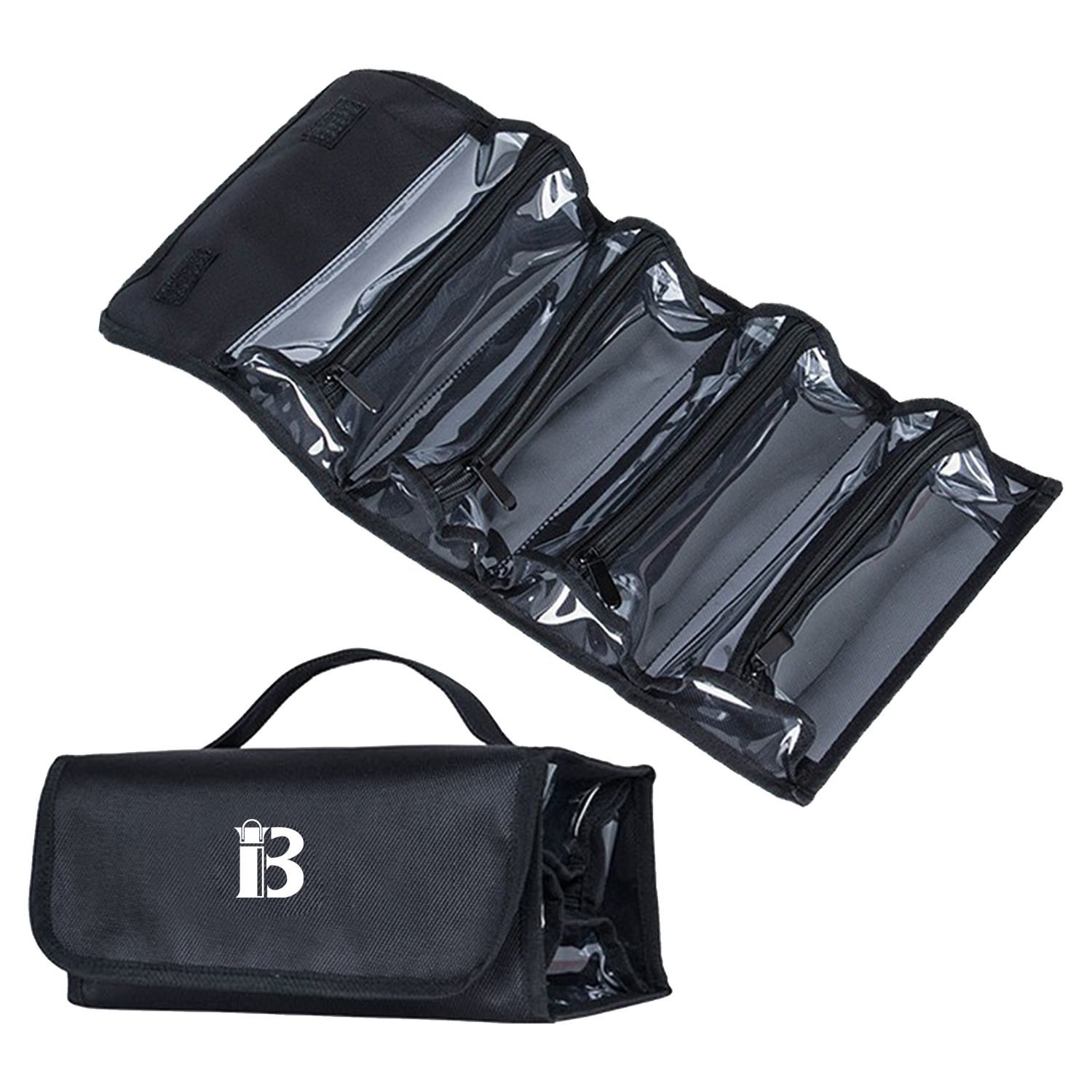 Foldable Makeup Brush Bag