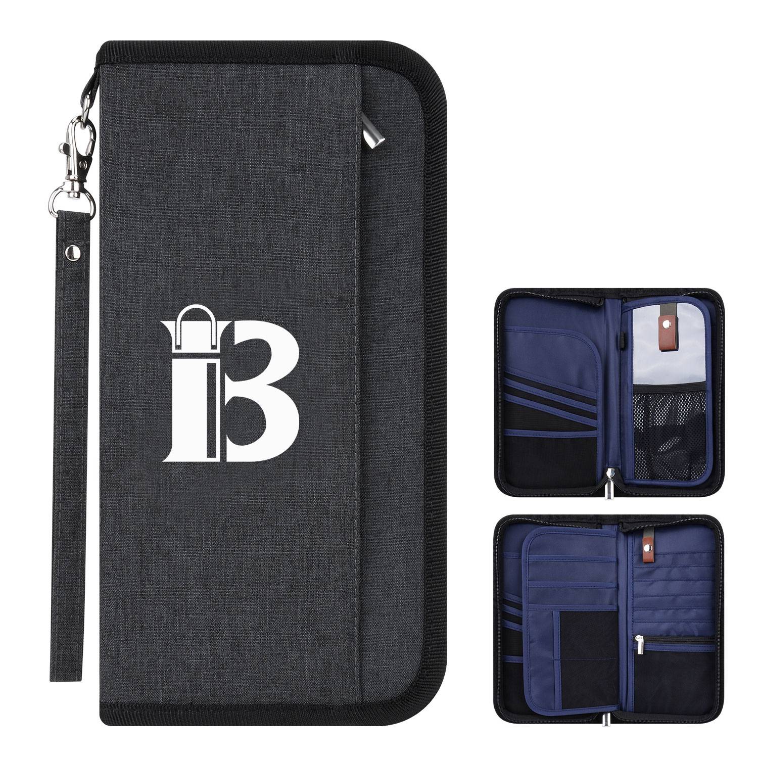 High Capacity Multi-Card Passport Holder