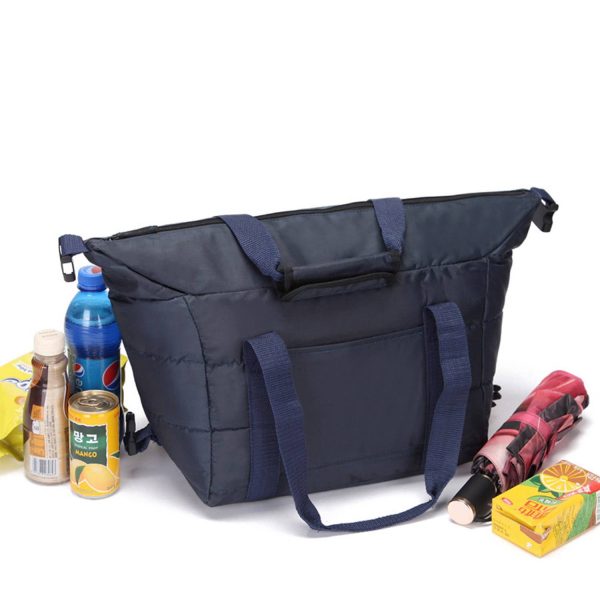 Down Jacket Picnic Cooler Insulated Bag