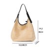 Straw summer large capacity shoulder tote bag