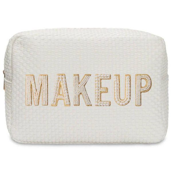 Jute Simple waterproof travel toiletry bag