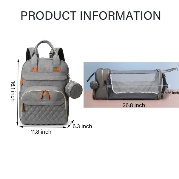 Foldable Baby Diaper Backpacks