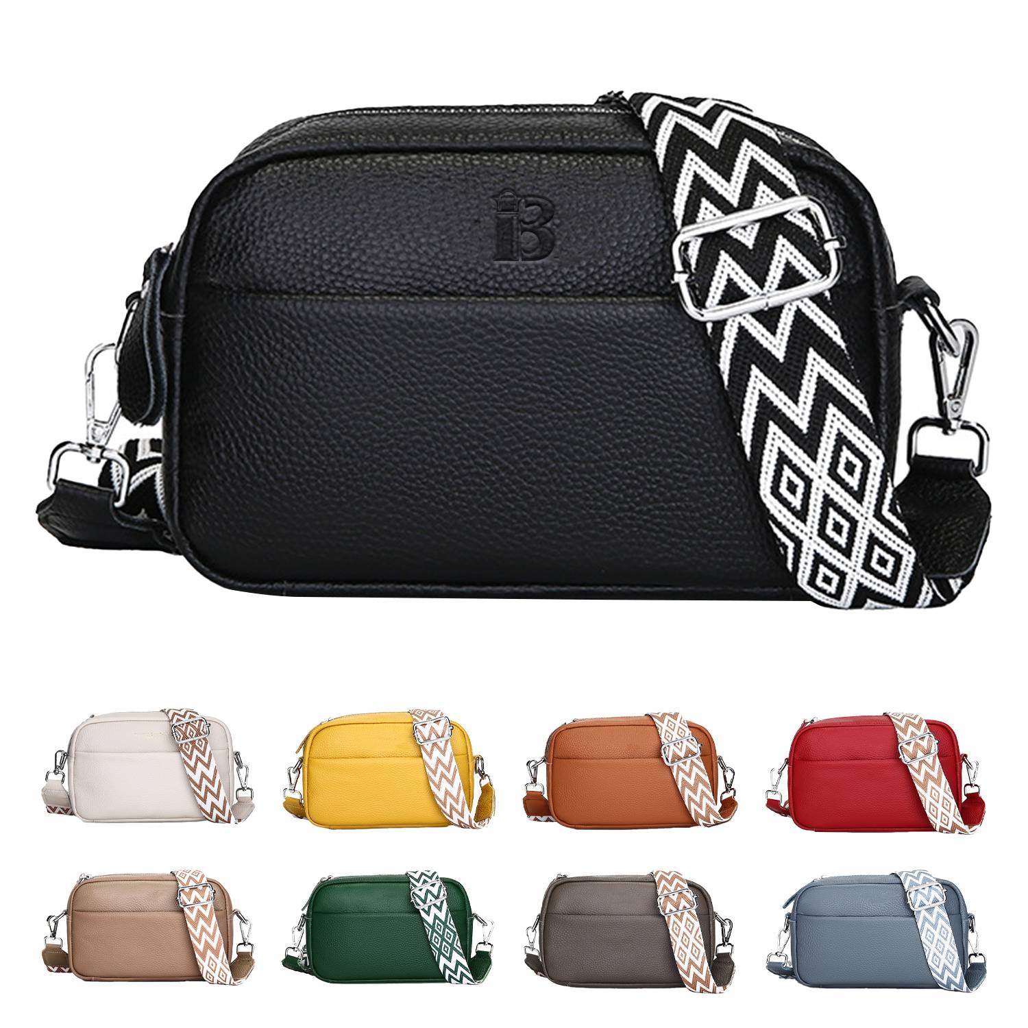 Genuine Leather Crossbody Bag for Women
