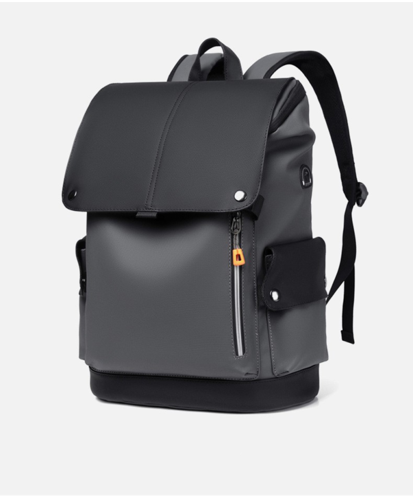 Oxford Waterproof Buckle-Flap Backpack