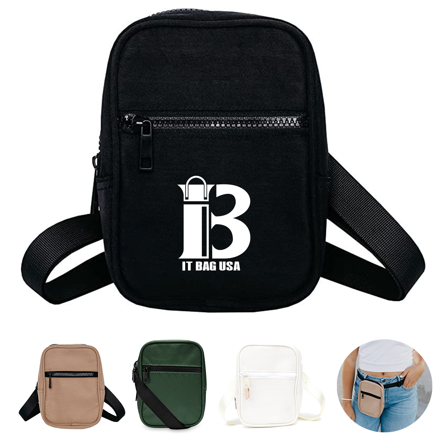 Crossbody Bag Sling Purse for Women Girls Travel