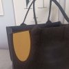 Simple and cute large capacity felt tote bag