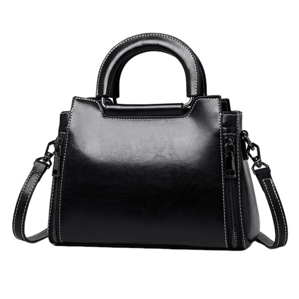 Fashion Genuine Leather Crossbody Bag For Woman