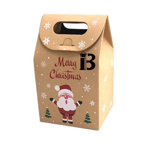 Christmas Kraft Paper Gift Bags