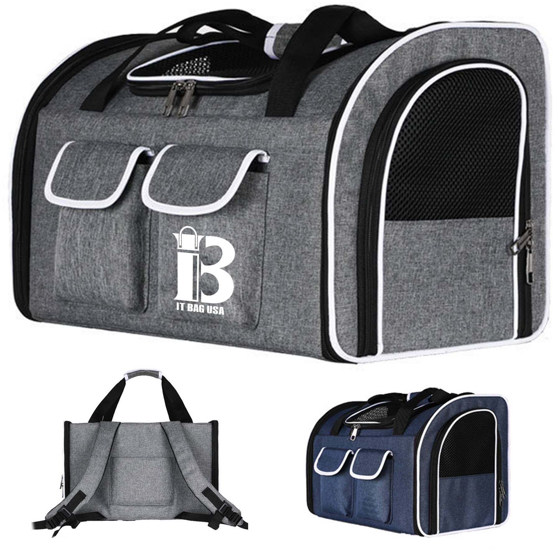 Soft Sided Folding Small Medium Dog Pet Carrier