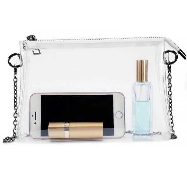 Clear Purse for Women Transparent Crossbody Bag